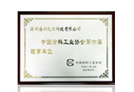 中國涂料工業(yè)協(xié)會(huì)第六屆理事會(huì)