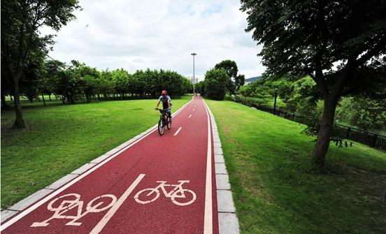 自行車(chē)專(zhuān)用道彩色解決方案